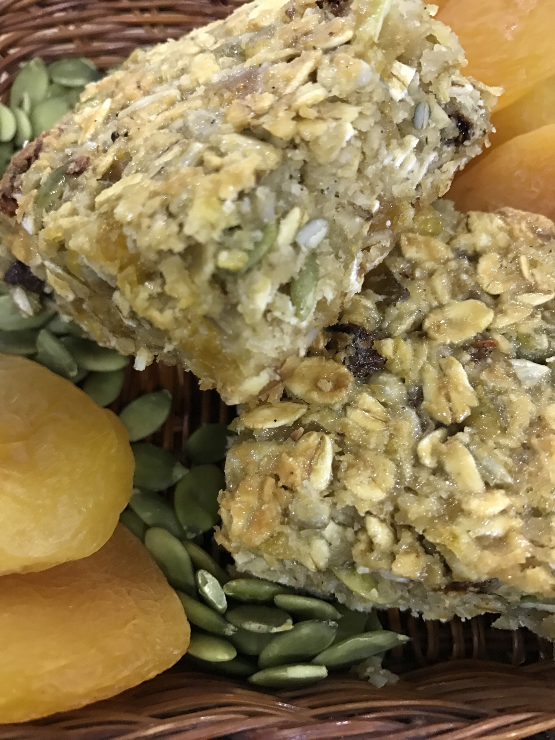 Classic Apricot Flapjack & Matcha Banana Flapjack Moni's Healthy Choice